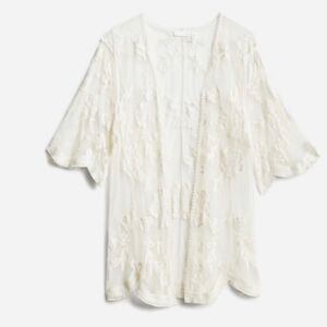 EMBROIDERED 3/4 Sleeve Opaque Cover!